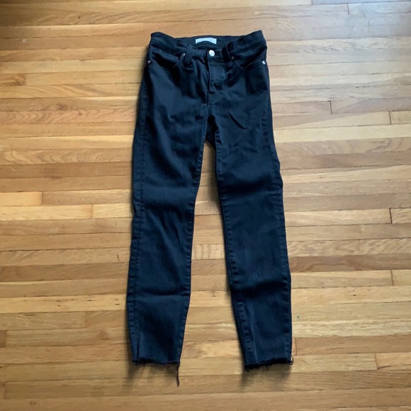 Madewell Denim - Madewell 9” Black High Rise Skinny Jeans